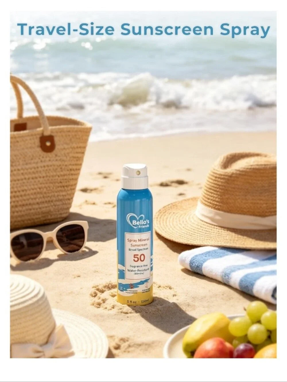 Bella's Friends Kids Mineral Sunscreen Spray SPF 50
